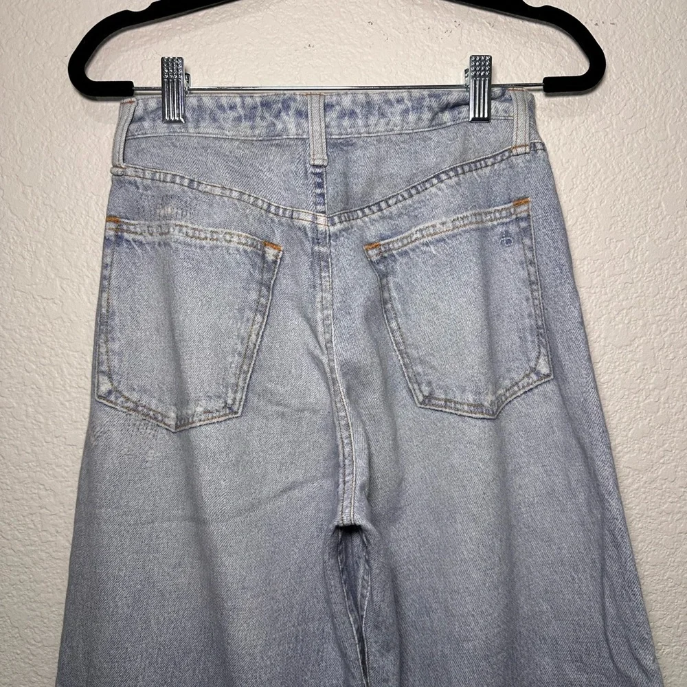 Cropped Miramar Sofie Wide-Leg Jeans Rag & Bone Women's 25 - Picture 11 of 11